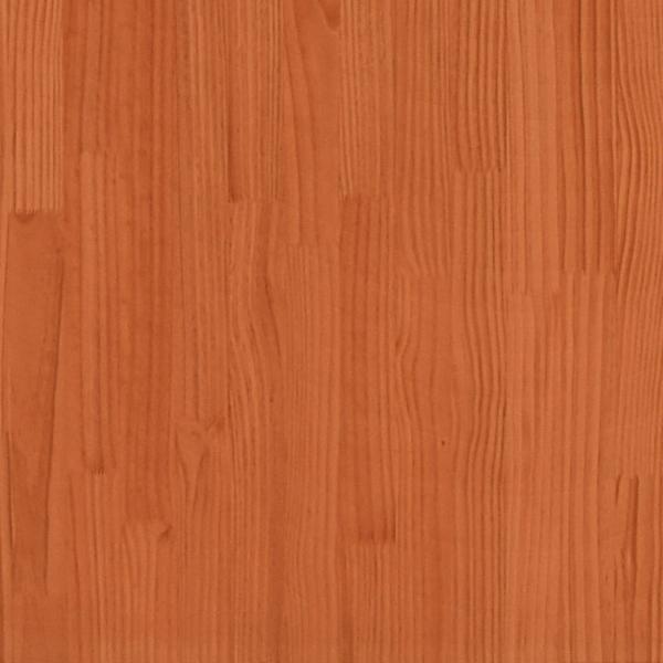 Tagesbett ohne Matratze Wachsbraun 80x200 cm Massivholz Kiefer