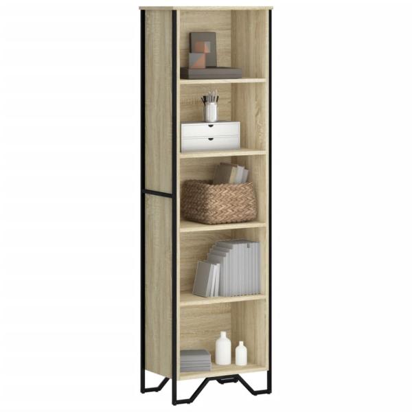 ARDEBO.de - Bücherregal Sonoma-Eiche 50x31x169 cm Holzwerkstoff