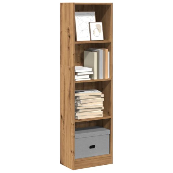 ARDEBO.de - Bücherregal Artisan-Eiche 40x24x143 cm Holzwerkstoff