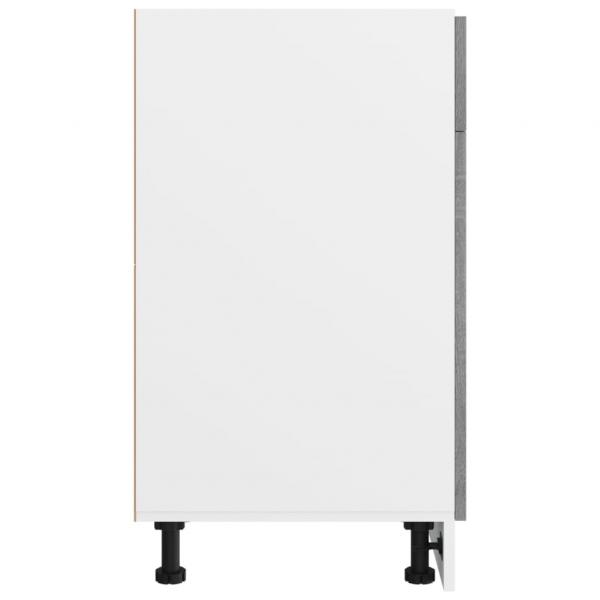 Unterschrank mit Schublade Grau Sonoma 40x46x81,5 cm