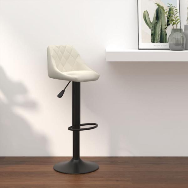 ARDEBO.de - Barhocker Creme Samt
