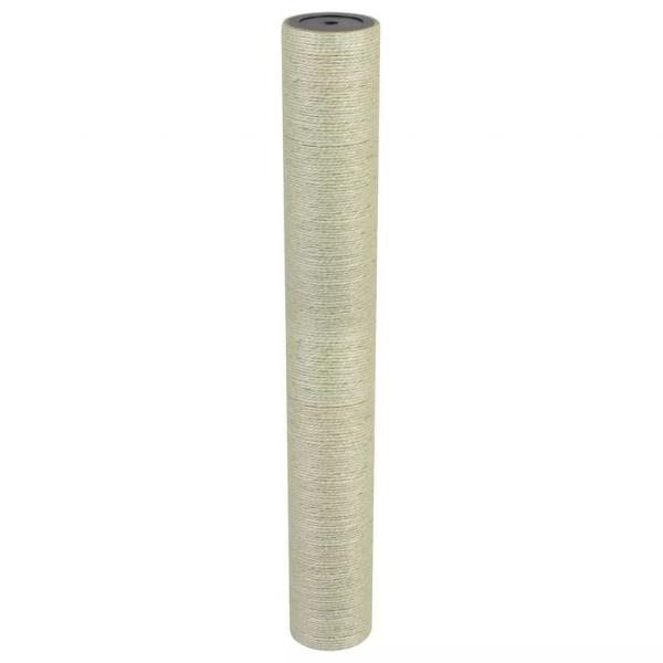 ARDEBO.de - Katzen-Kratzbaum 8x60 cm 8 mm Beige