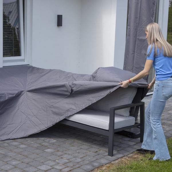 Madison Garten-Lounge-Set-Abdeckung 255x255x70 cm Grau