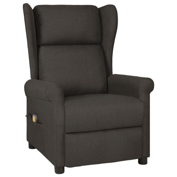 ARDEBO.de - Massagesessel Taupe Stoff