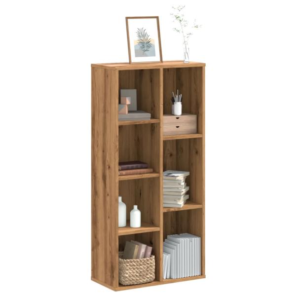ARDEBO.de - Bücherregal Artisan-Eiche 50x25x105 cm Holzwerkstoff