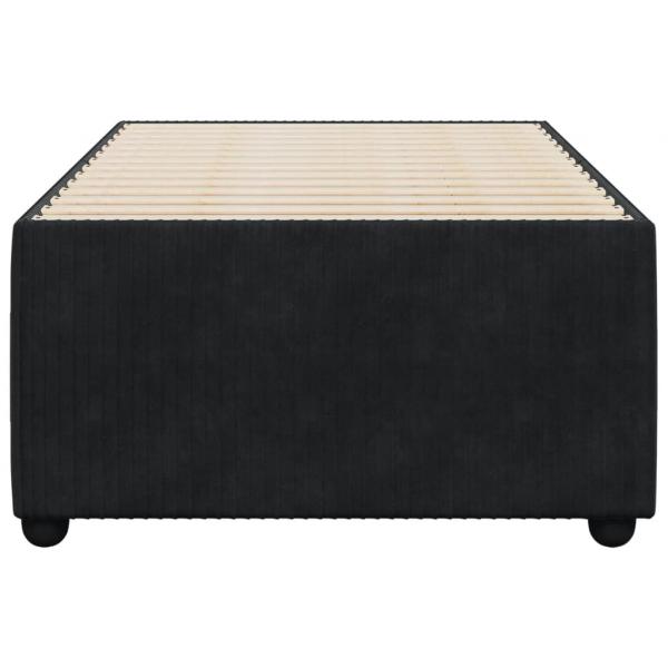 Bettgestell Schwarz 90x190 cm Samt