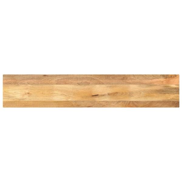 ARDEBO.de - Tischplatte 140x30x2,5 cm Rechteckig Massivholz Mango