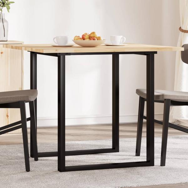 ARDEBO.de - Tischplatte Quadratisch 90x90x2 cm Massivholz Akazie