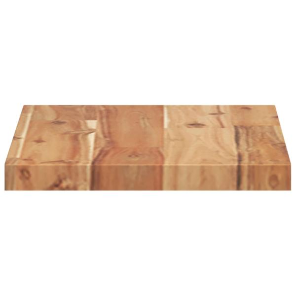Tischplatte Rechteckig 40x20x2 cm Massivholz Akazie