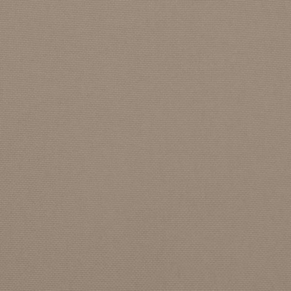 Palettenkissen 2-tlg. Taupe Stoff