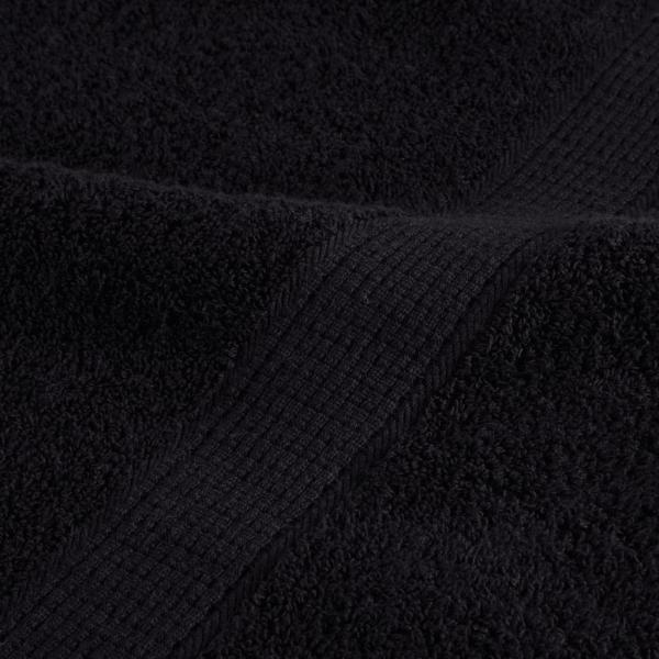 Premium-Handtücher SOLUND 4 Stk. Schwarz 100x200 cm 600 g/m²