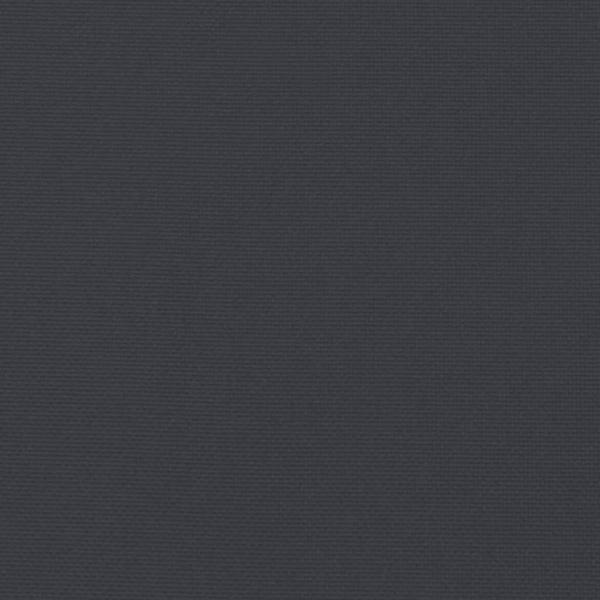 Palettenkissen Schwarz 80x80x12 cm Stoff