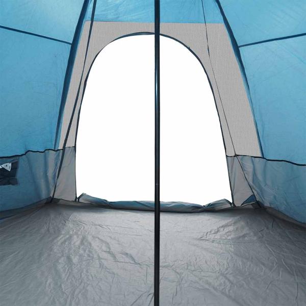 Tipi-Familienzelt 6 Personen Blau Wasserdicht