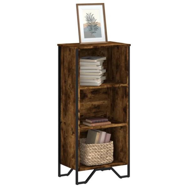ARDEBO.de - Bücherregal Räuchereiche 50x31x106 cm Holzwerkstoff