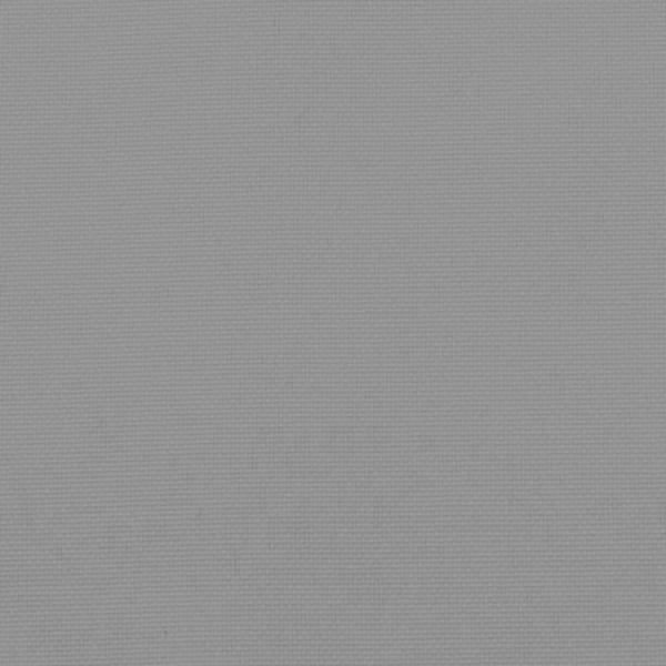 Palettenkissen 2-tlg. Grau Stoff