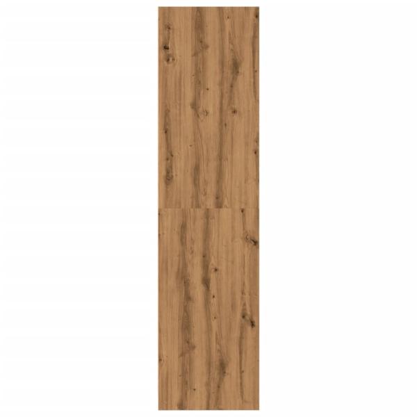 Kleiderschrank Artisan-Eiche 80x50x200 cm Holzwerkstoff