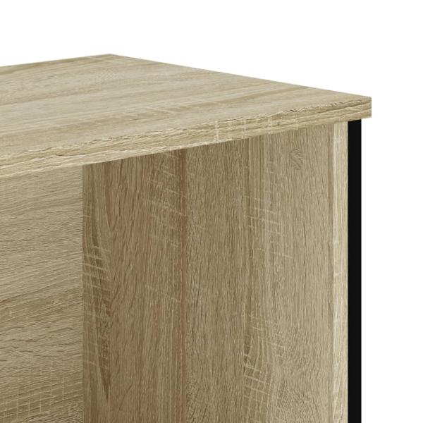 Bücherregal Sonoma-Eiche 80x31x106 cm Holzwerkstoff