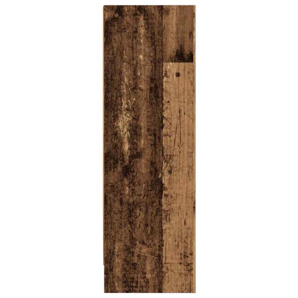 Bücherregal Altholz-Optik 80x24x76cm Holzwerkstoff