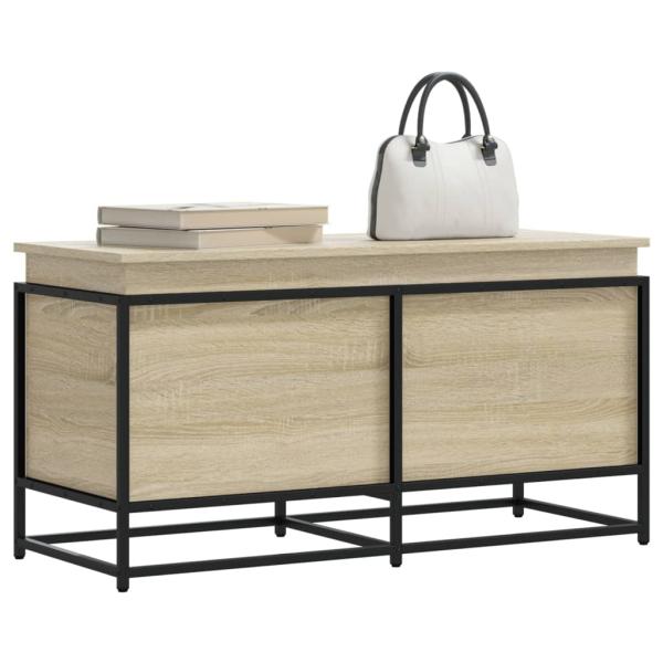 ARDEBO.de - Aufbewahrungsbox mit Deckel Sonoma 100x40x51,5 cm Holzwerkstoff