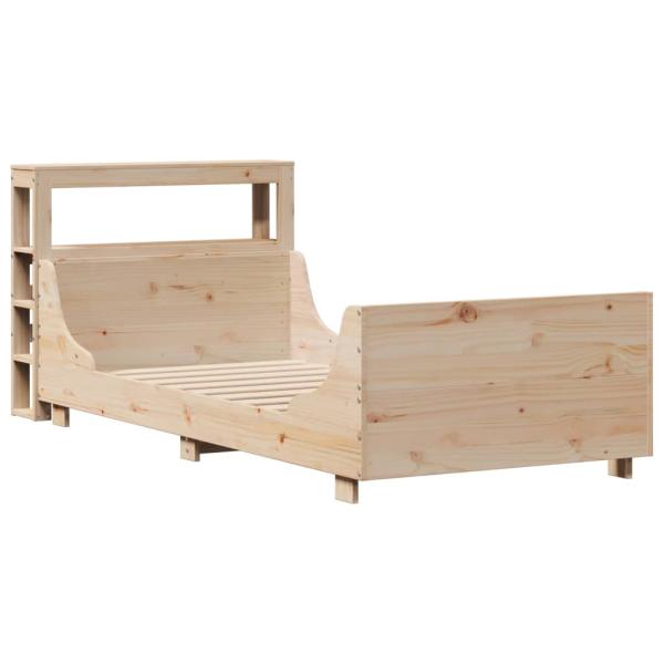 Massivholzbett ohne Matratze 100x200 cm Kiefernholz