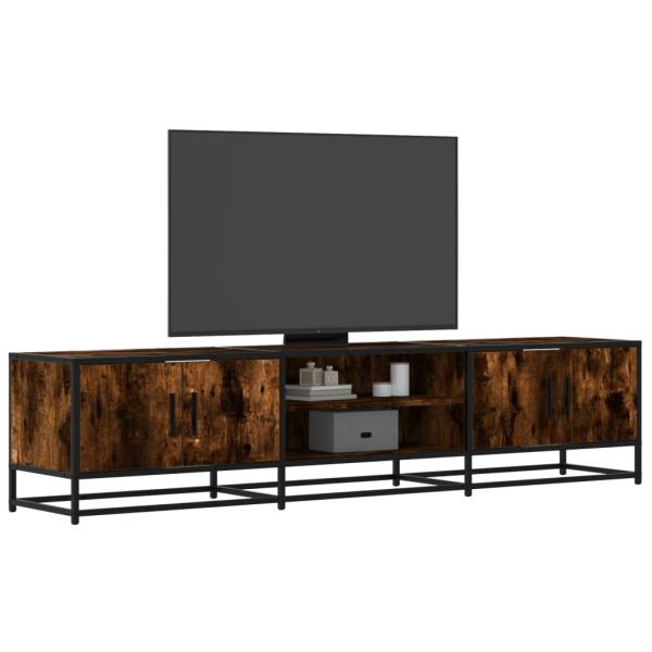 ARDEBO.de - TV-Schrank Räuchereiche 180x35x41 cm Holzwerkstoff