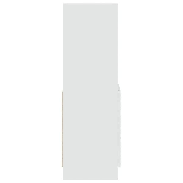 Highboard Weiß 63x33x100 cm Holzwerkstoff