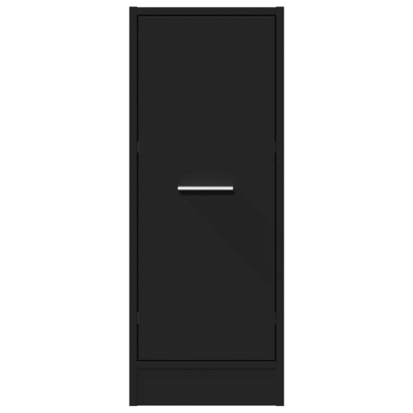 Apothekerschrank Schwarz 30x41x77,5 cm Holzwerkstoff