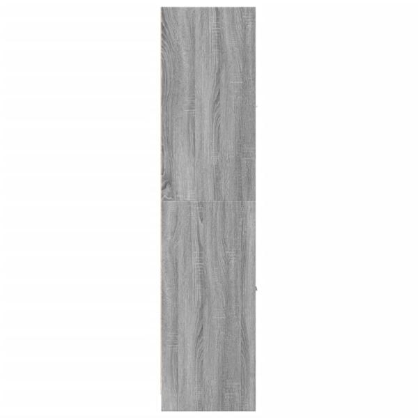 Apothekerschrank Grau Sonoma 40x41x174,5 cm Holzwerkstoff