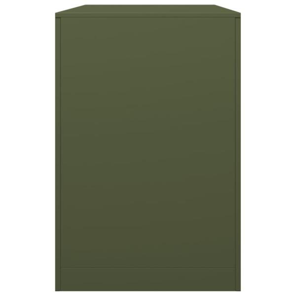 Brennholzregal Grün 100x40x60 cm Stahl