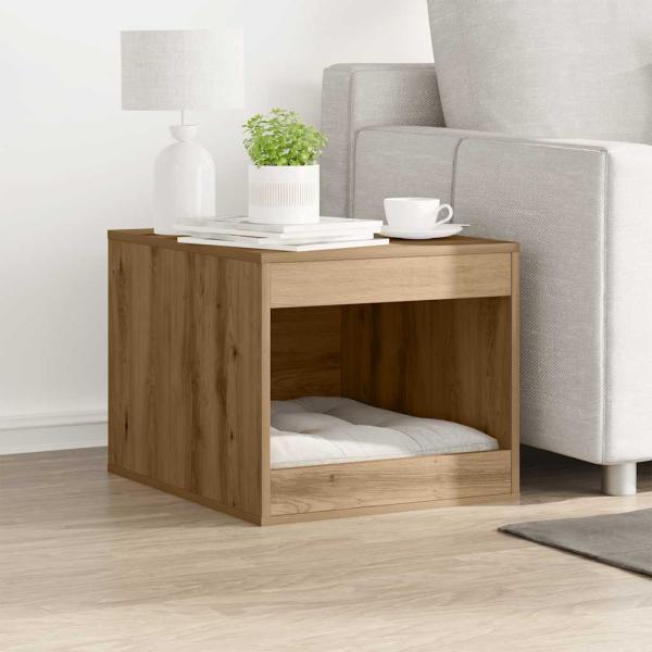 ARDEBO.de - Katzenklo Artisan-Eiche 47x59x42 cm Holzwerkstoff