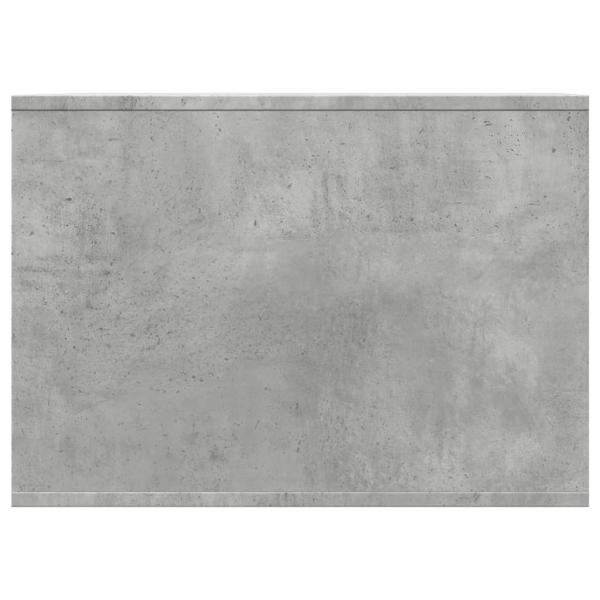 Katzenklo Betongrau 47x59x42 cm Holzwerkstoff