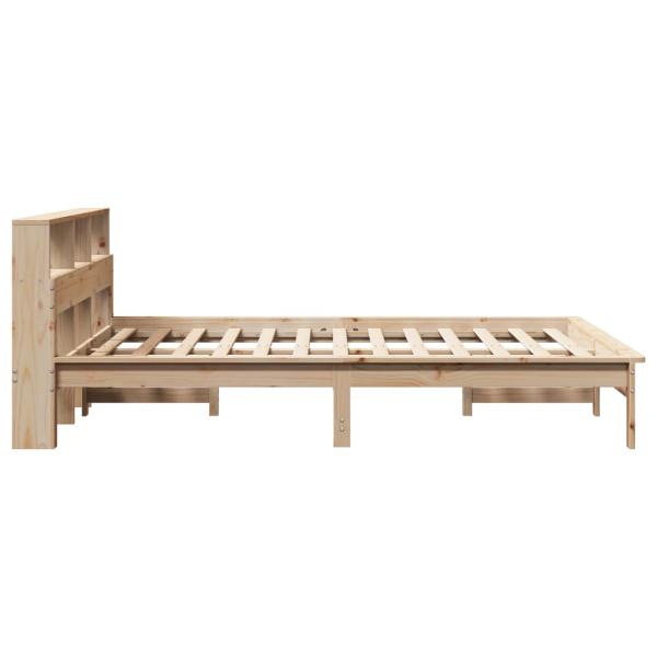 Massivholzbett ohne Matratze 150x200 cm Kiefernholz