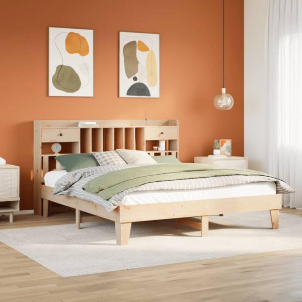 ARDEBO.de - Massivholzbett ohne Matratze 180x200 Kiefernholz