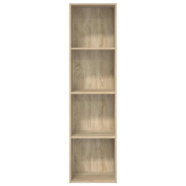 Bücherregal Sonoma-Eiche 40x30x152 cm Holzwerkstoff