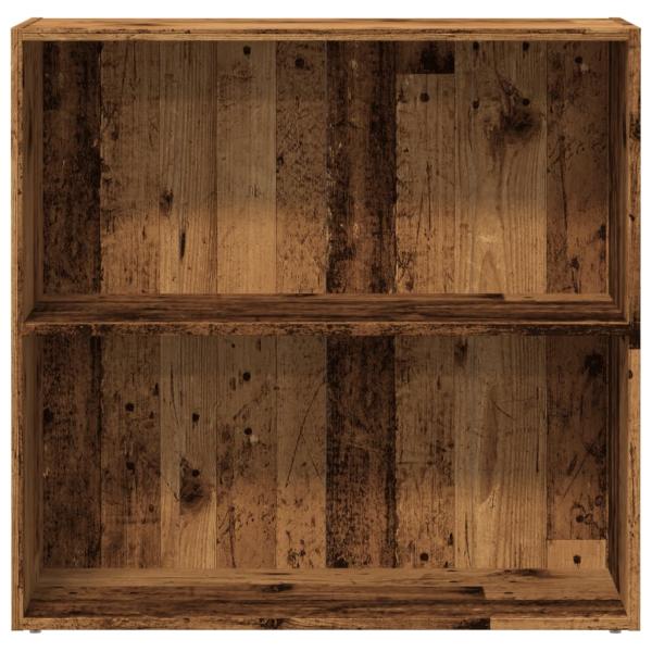 B?cherregal Altholz-Optik 80x30x77 cm Holzwerkstoff