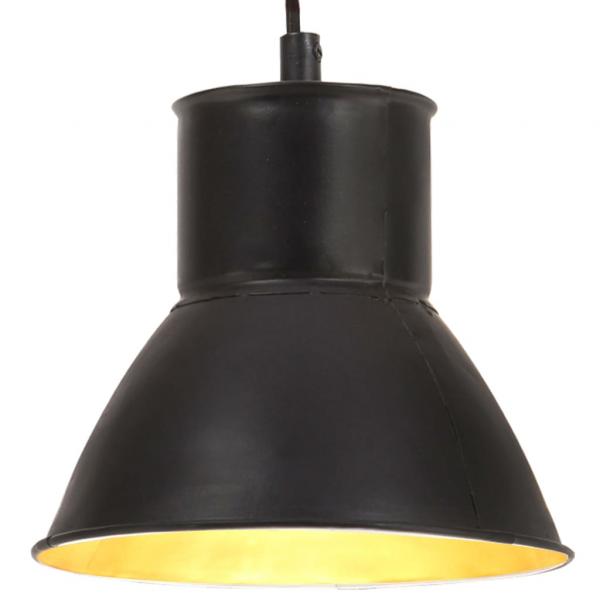 ARDEBO.de - Hängelampe 25 W Schwarz Rund 17 cm E27