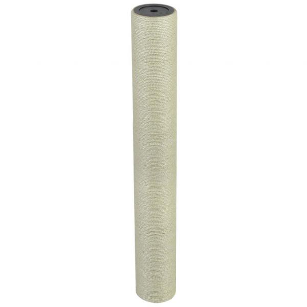 ARDEBO.de - Katzen-Kratzbaum 8x60 cm 10 mm Beige