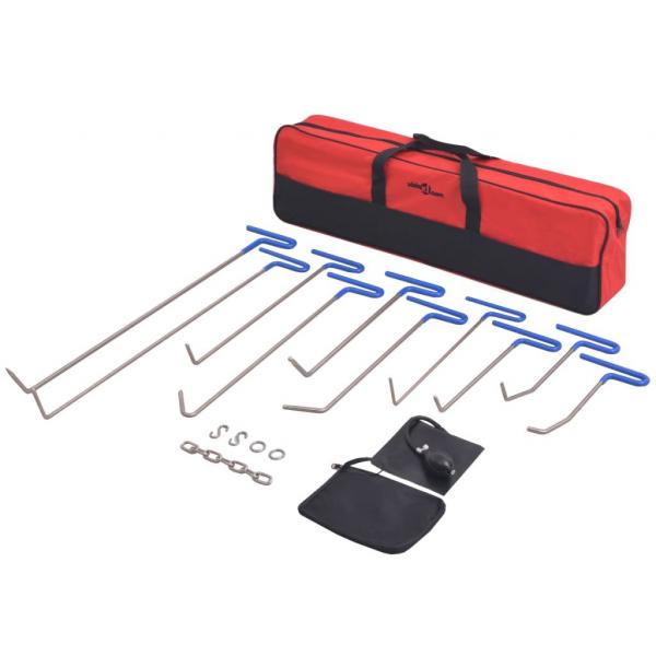 ARDEBO.de - 16-tlg. Ausbeulwerkzeug-Set Edelstahl
