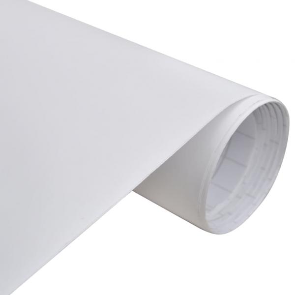ARDEBO.de - Autofolien 2 Stk. Matt-Weiß 100x150 cm+50x150 cm