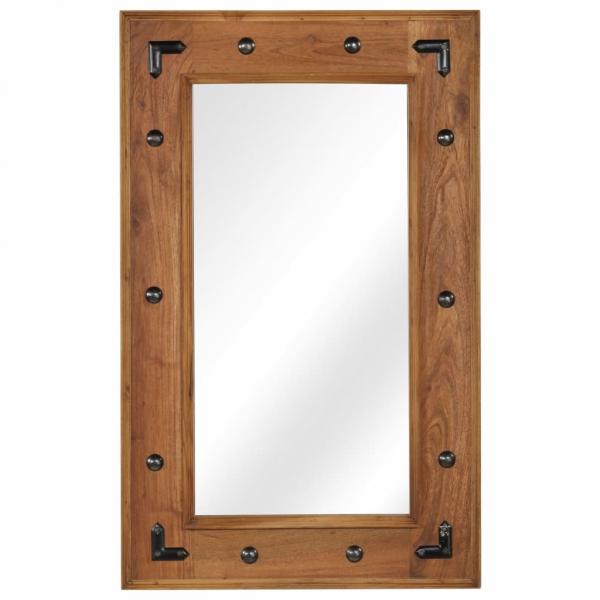 ARDEBO.de - Spiegel Akazienholz Massiv 50x80 cm