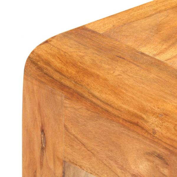 Konsolentisch 110x40x76 cm Massivholz mit Honigfarbenem Finish