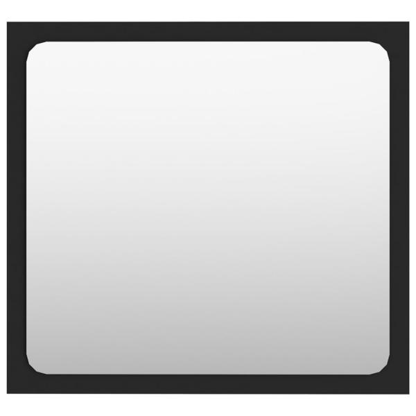 Badmöbel-Set Schwarz Holzwerkstoff