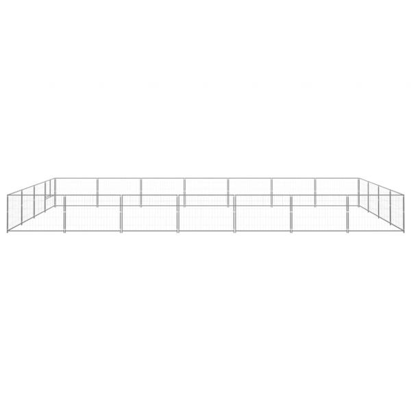 Hundezwinger Silbern 28 m² Stahl