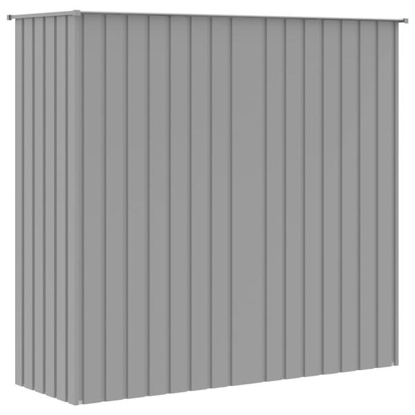 Voliere Grau 215x78x200 cm Verzinkter Stahl