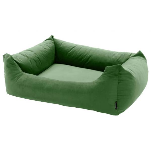 ARDEBO.de - Madison Hundebett Velvet 80x67x22 cm Grün