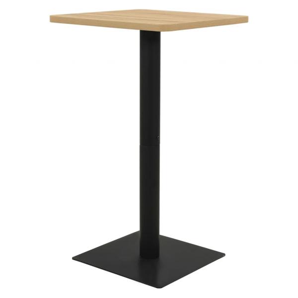 ARDEBO.de - Bistrotisch Eichefarben 70x70x107 cm