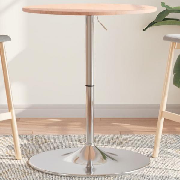 ARDEBO.de - Bartisch Ø60x89,5 cm Massivholz Buche
