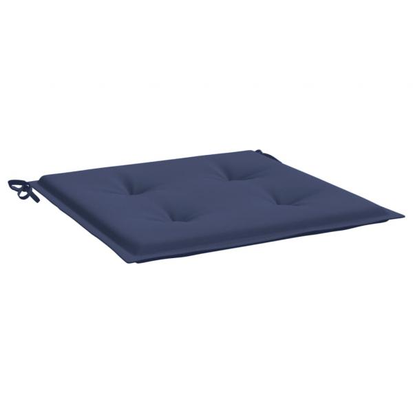 Palettenkissen 2 Stk. Marineblau 50x50x3 cm Oxford-Gewebe