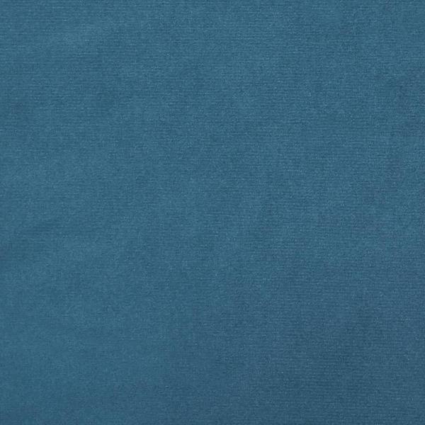 Bett mit Matratze Blau 100x200 cm Samt