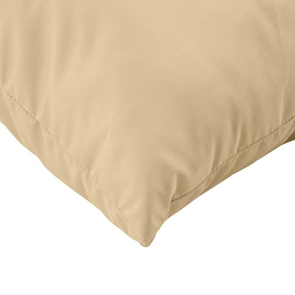 Palettenkissen 2-tlg. Melange Beige Stoff